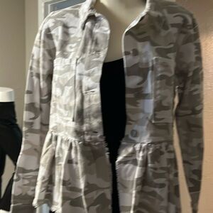 Camouflage Jean jacket by mudpie